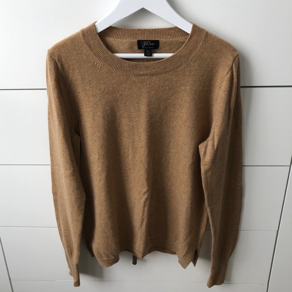 J Crew cashmere crew neck sweater